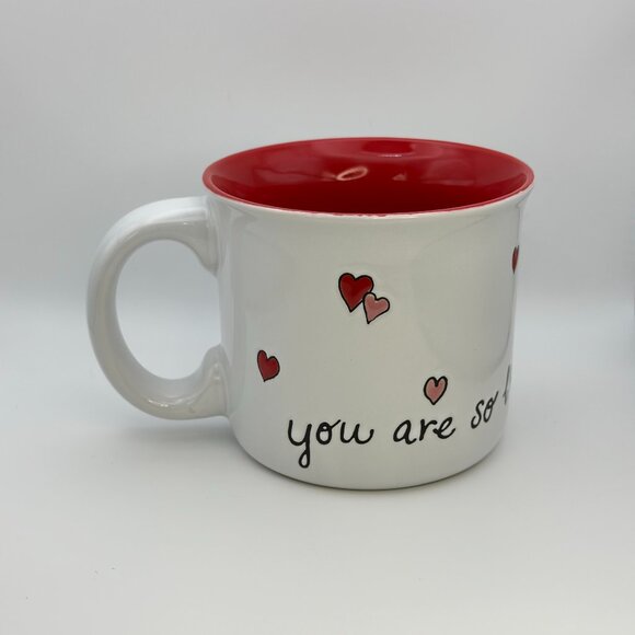 Peanuts Snoopy Valentine's mug | Snoopy coffee mug | You're so loved Snoopy mug - Picture 2 of 6